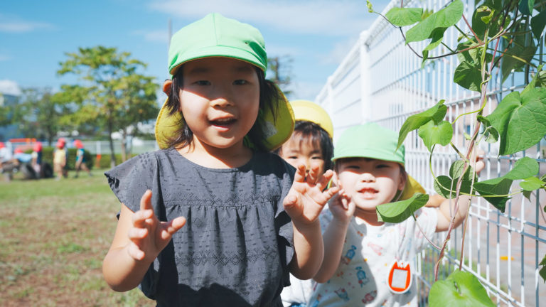 角田光の子保育園、外遊び2