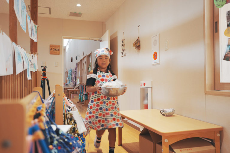 角田光の子保育園、給食