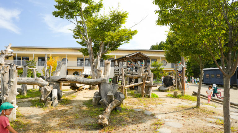 第一光の子保育園、外遊び